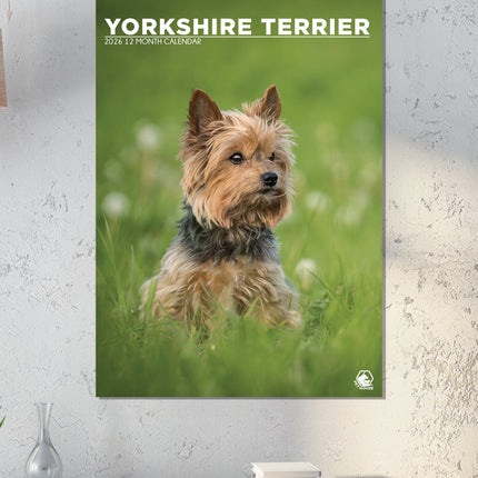 CalendarsRUs Yorkshire Terrier A3 Kalender 2026