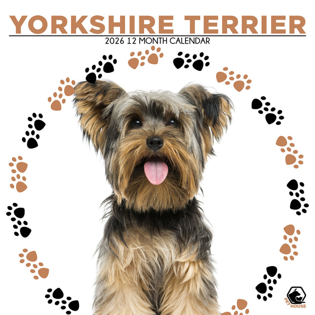 CalendarsRUs Yorkshire Terrier Kalender 2026