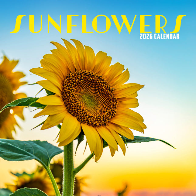CalendarsRUs Zonnebloemen Kalender 2026