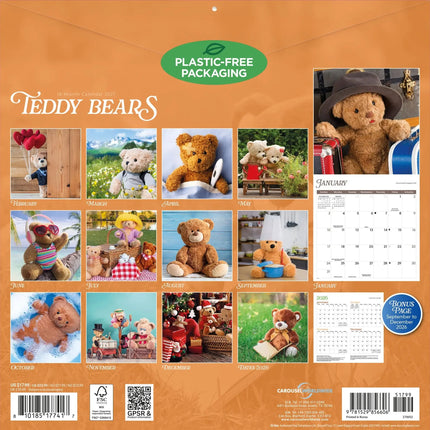 Carousel Worldwide Teddyberen Kalender 2027