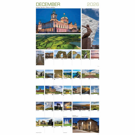 CarouselCalendars 365 Days Around Ireland Kalender 2026