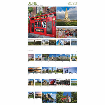 CarouselCalendars 365 Days Around Ireland Kalender 2026