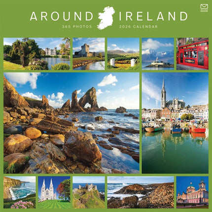 CarouselCalendars 365 Days Around Ireland Kalender 2026