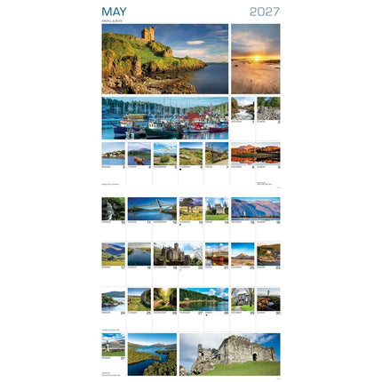 CarouselCalendars 365 Days Around Scotland Kalender 2027