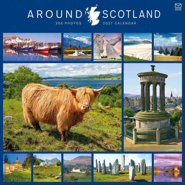 CarouselCalendars 365 Days Around Scotland Kalender 2027