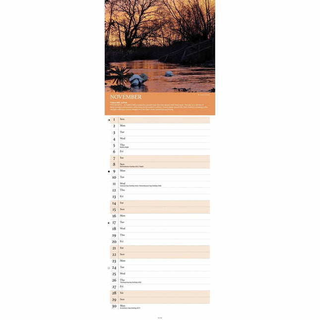 CarouselCalendars Alan Titchmarsh, Tuinen Kalender 2026 Slimline