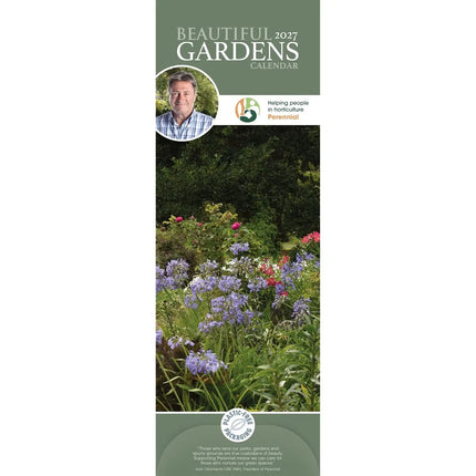CarouselCalendars Alan Titchmarsh, Tuinen Kalender 2027 Slimline