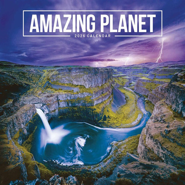 CarouselCalendars Amazing Planet Mini Kalender 2026