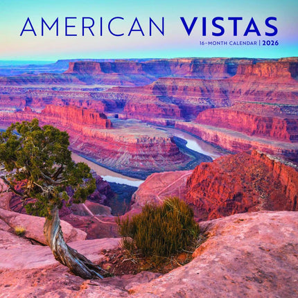CarouselCalendars Amerikaanse Uitzichten Kalender 2026