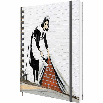 CarouselCalendars Banksy A5 Notitieboek