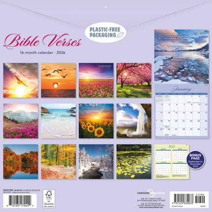 CarouselCalendars Bijbelverzen Kalender 2026