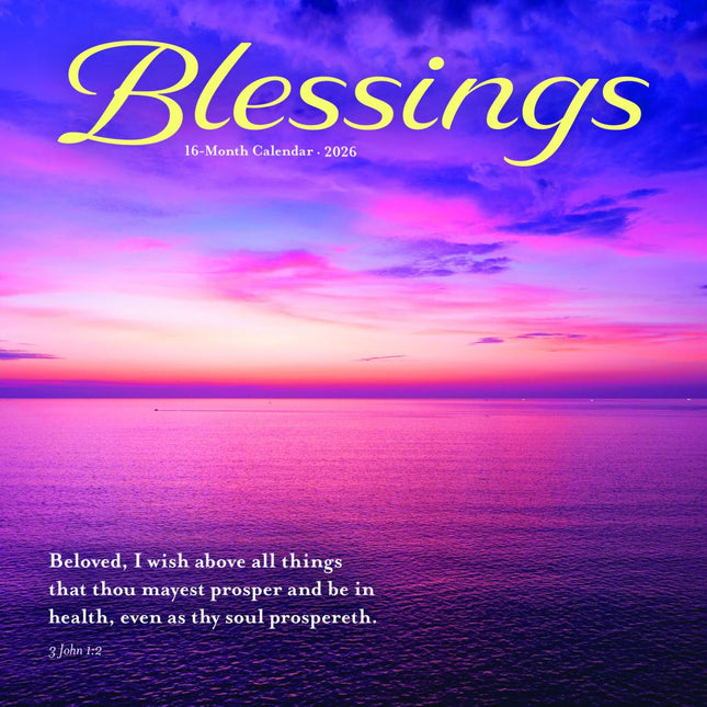 CarouselCalendars Blessings Kalender 2026