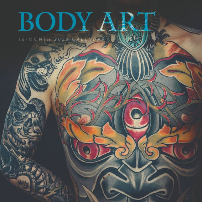 CarouselCalendars Body Art Kalender 2026