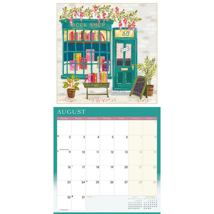 CarouselCalendars Book Lovers, Orchard Design Kalender 2027