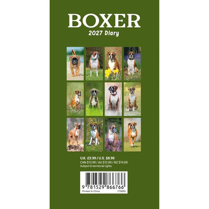 CarouselCalendars Boxer Slim Agenda 2027