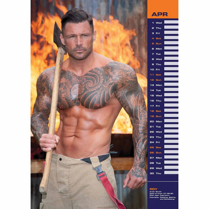 CarouselCalendars Brandweerman Kalender 2026 A3