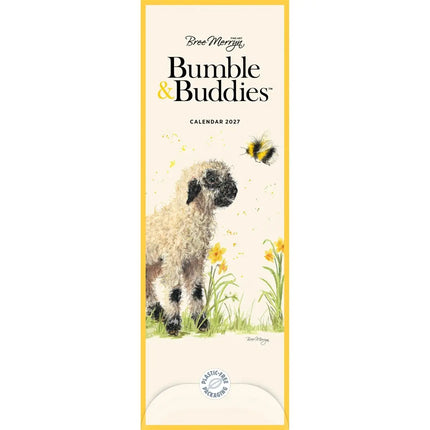 CarouselCalendars Bree Merryn, Bumble and Buddies Slimline Kalender 2026