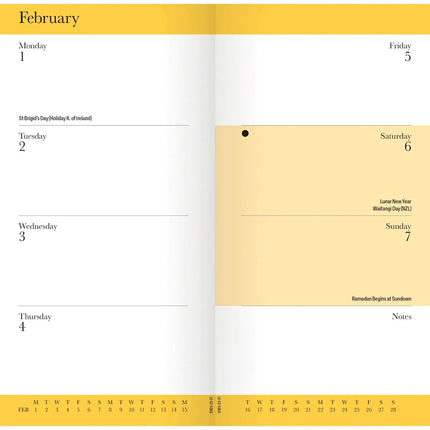 CarouselCalendars Bree Merryn, Bumble & Buddies Slim Agenda 2027