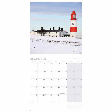 CarouselCalendars Britse Vuurtorens Kalender 2026