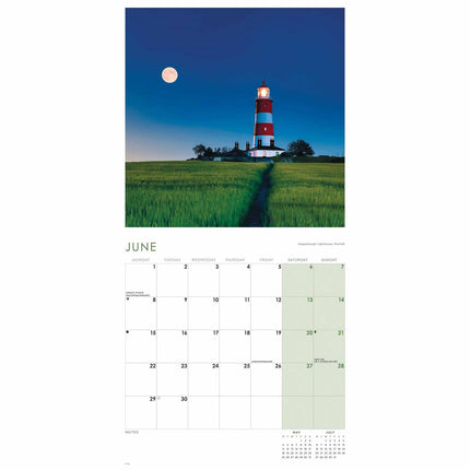 CarouselCalendars Britse Vuurtorens Kalender 2026