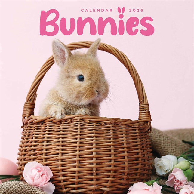 CarouselCalendars Bunnies Kalender 2026 Mini