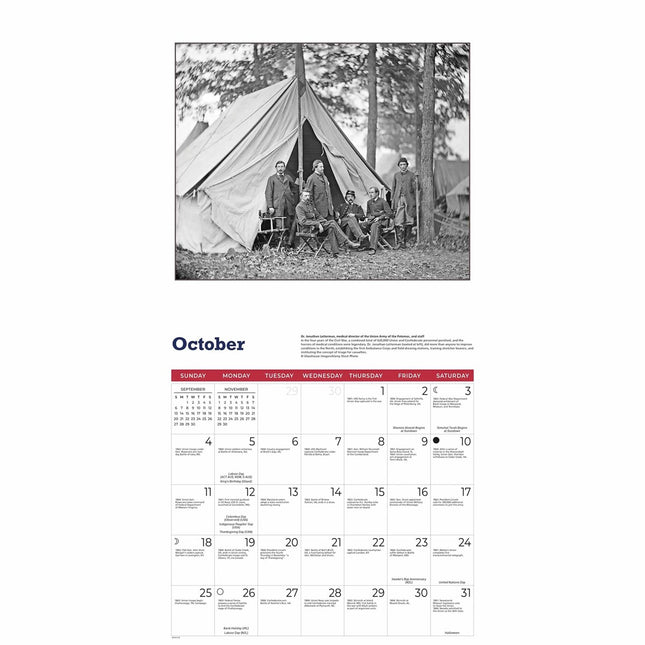CarouselCalendars Burgeroorlog Kalender 2026