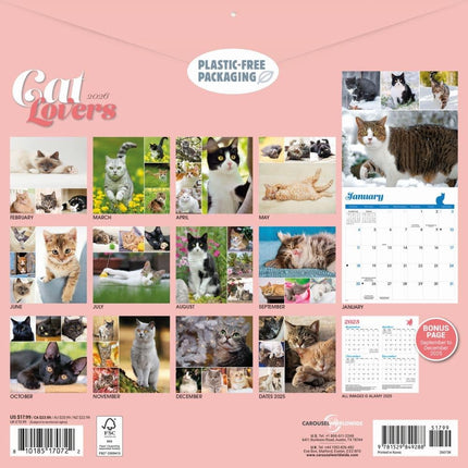 CarouselCalendars Cat Lovers Kalender 2026