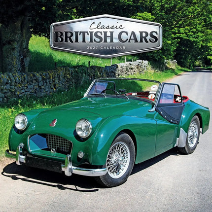 CarouselCalendars Classic British Cars Kalender 2027