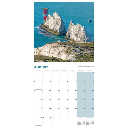 CarouselCalendars Coastlines of Britain Kalender 2027