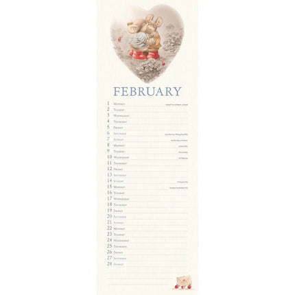 CarouselCalendars Country Companions Kalender 2027 Slimline