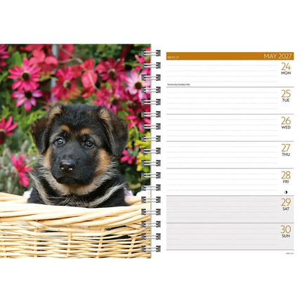 CarouselCalendars Duitse Herder A5 Agenda 2027