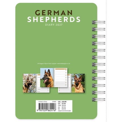 CarouselCalendars Duitse Herder A5 Agenda 2027