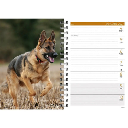 CarouselCalendars Duitse Herder A5 Agenda 2027