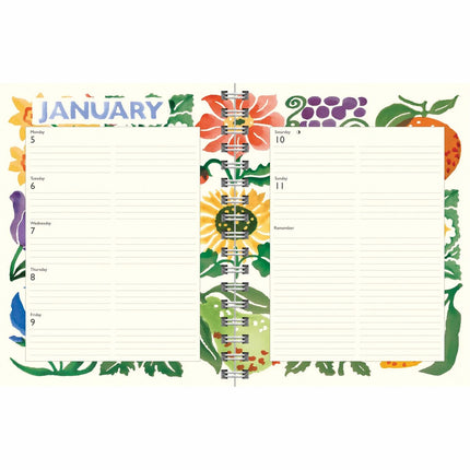CarouselCalendars Emma Bridgewater, Fruit & Bloemen Agenda 2026 A5