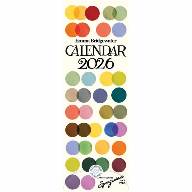 CarouselCalendars Emma Bridgewater Slimline Kalender 2026