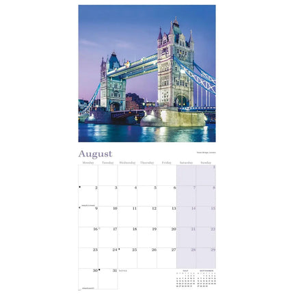 CarouselCalendars Engeland Kalender 2027