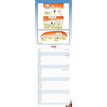 CarouselCalendars Eric, De Pinguïn Kalender 2027 Slimline