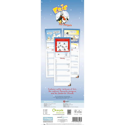 CarouselCalendars Eric, De Pinguïn Kalender 2027 Slimline
