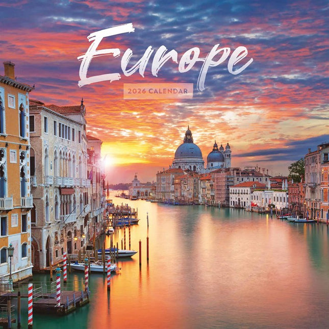 CarouselCalendars Europa Kalender 2026
