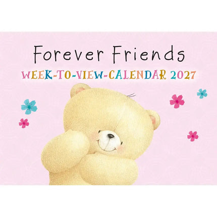 CarouselCalendars Forever Friends A4 Familieplanner 2027