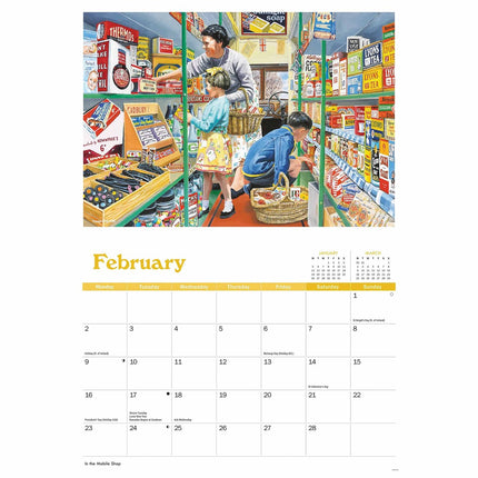 CarouselCalendars Golden Days A4 Planner 2026
