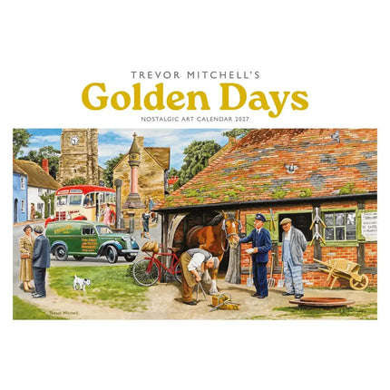 CarouselCalendars Golden Days A4 Planner 2027