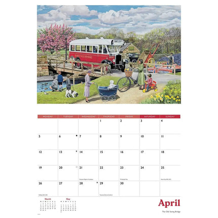 CarouselCalendars Golden Days A4 Planner 2027