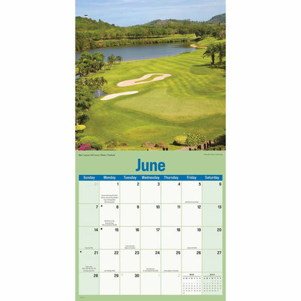 CarouselCalendars Golf Courses Kalender 2026
