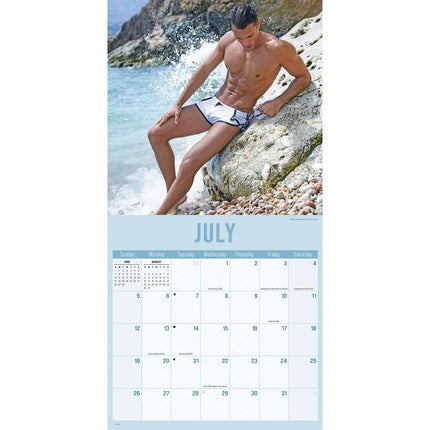 CarouselCalendars Hunks in Trunks Kalender 2026