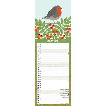 CarouselCalendars I Like Birds Kalender 2027 Slimline