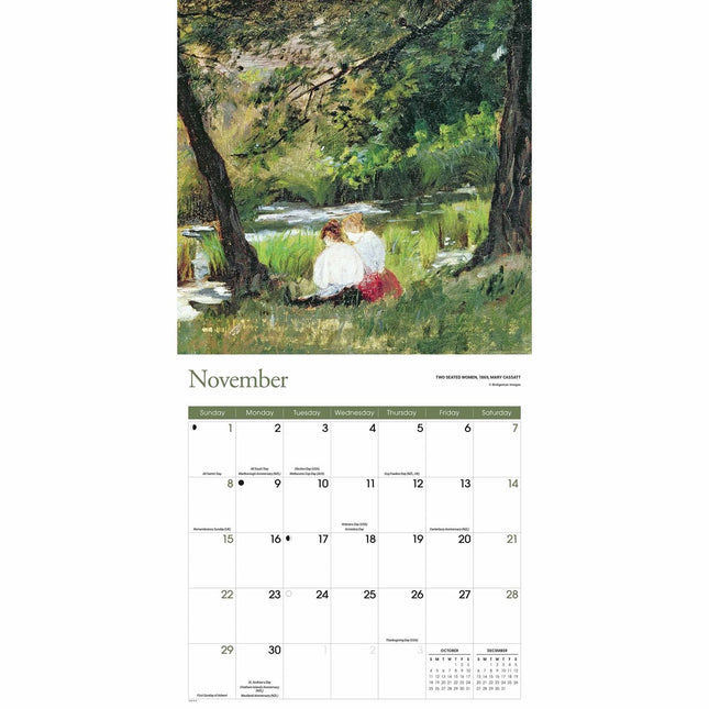 CarouselCalendars Impressionist Kalender 2026