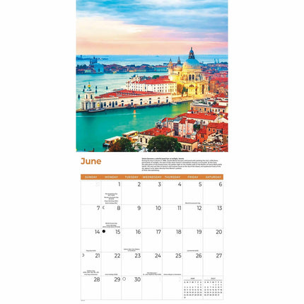 CarouselCalendars Italië Kalender 2026