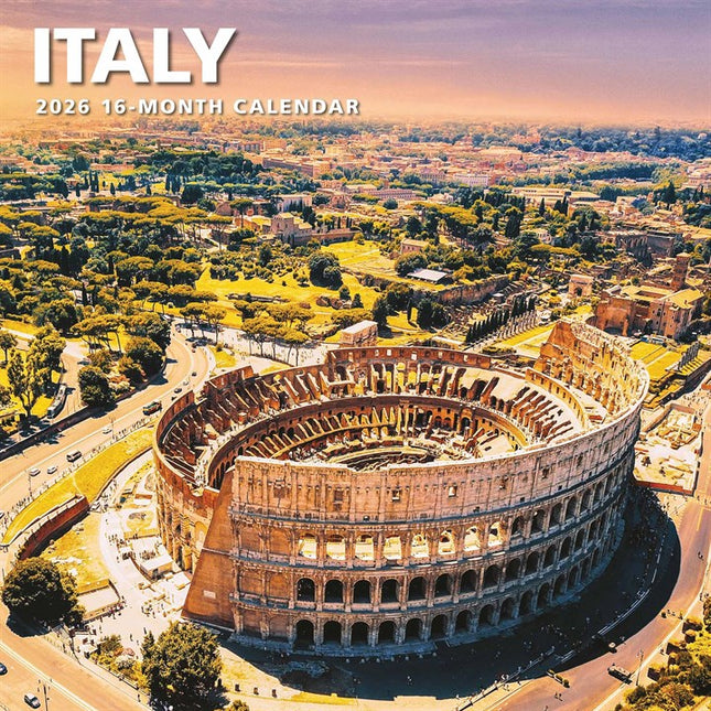 CarouselCalendars Italië Kalender 2026