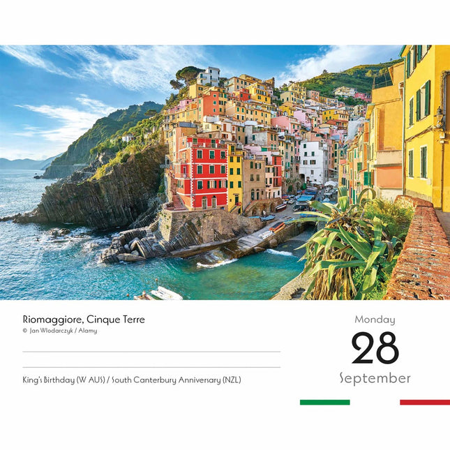 CarouselCalendars Italië Scheurkalender 2026 Boxed